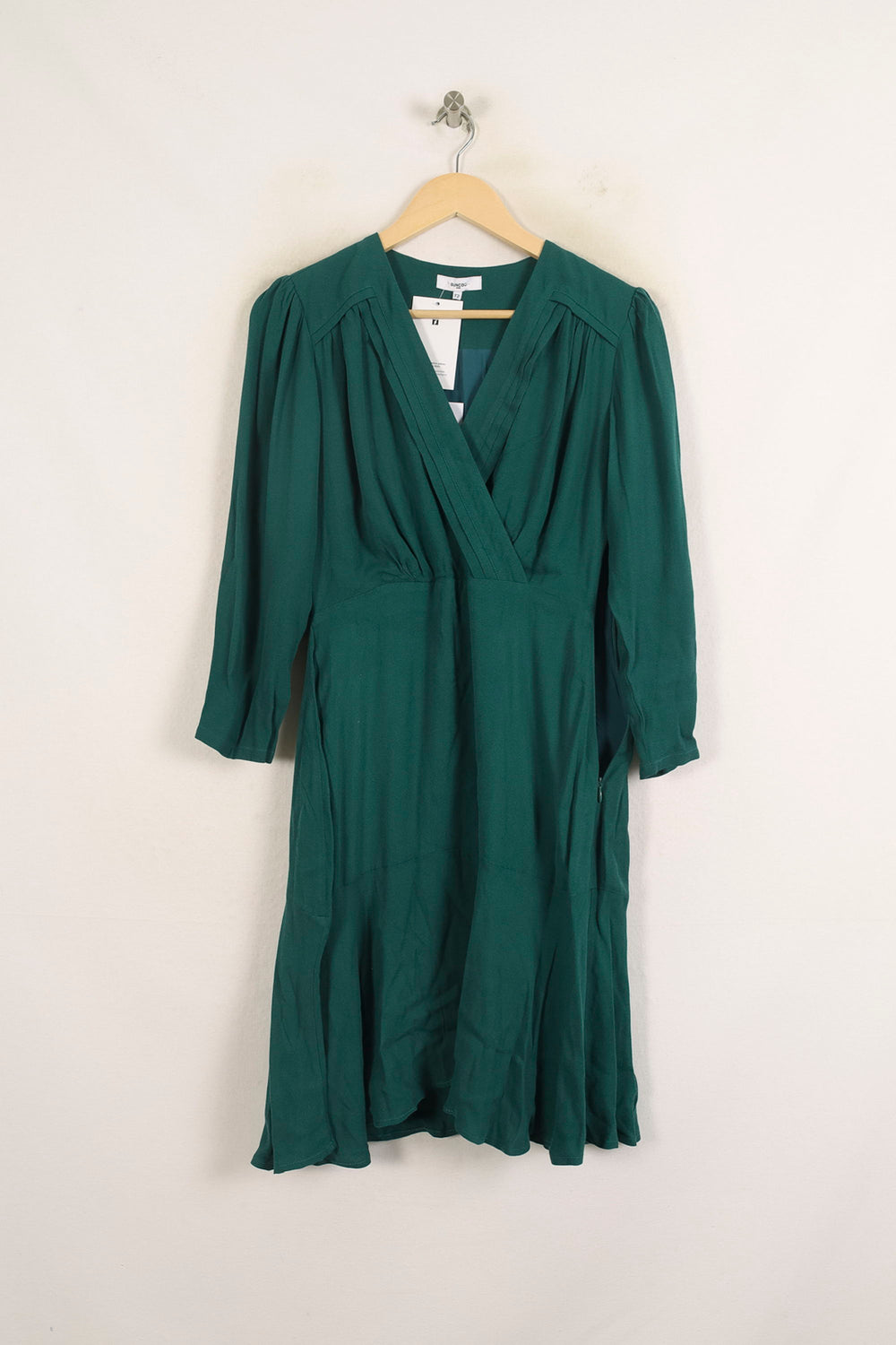 Robe Midi Verte - Taille M/38 de la marque Suncoo | PARAD75858 - Vendu par Paradigme - Image 2