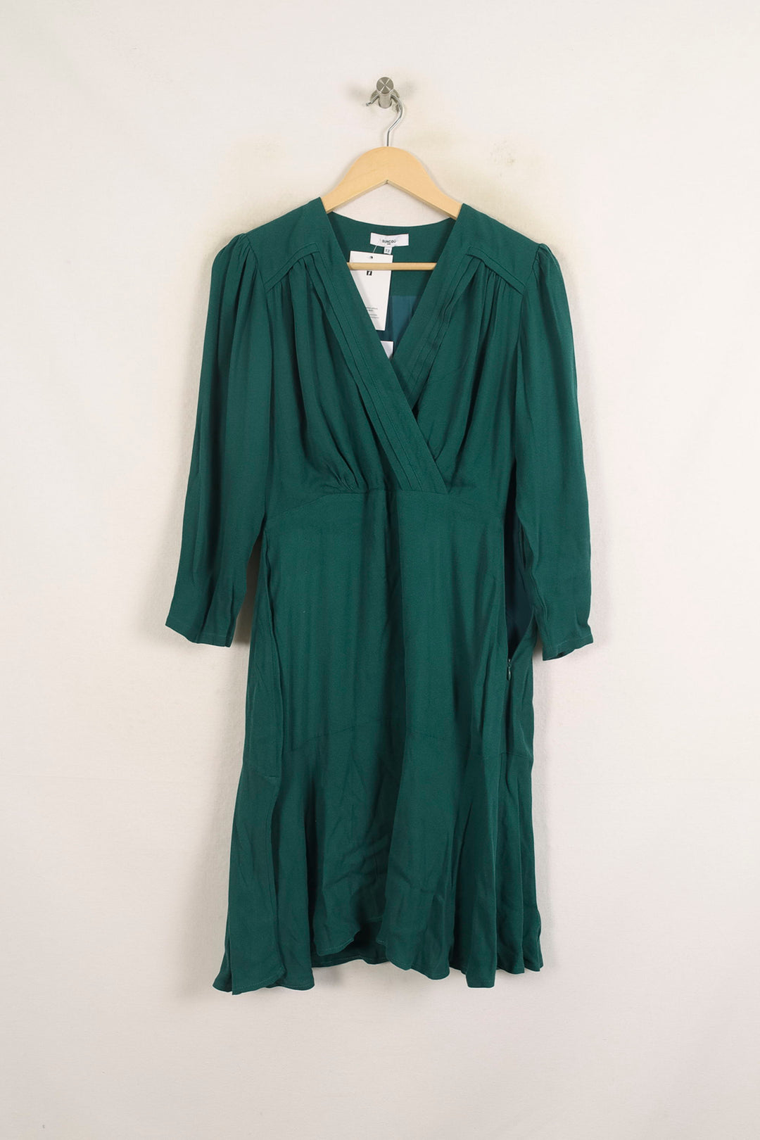 Robe Midi Verte - Taille M/38 de la marque Suncoo | PARAD75858 - Vendu par Paradigme - Image 2