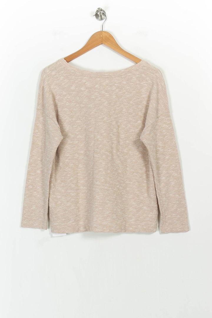Pull Beige - Taille S/36 de la marque Des petits hauts | PARAD75871 - Vendu par Paradigme - Image 4