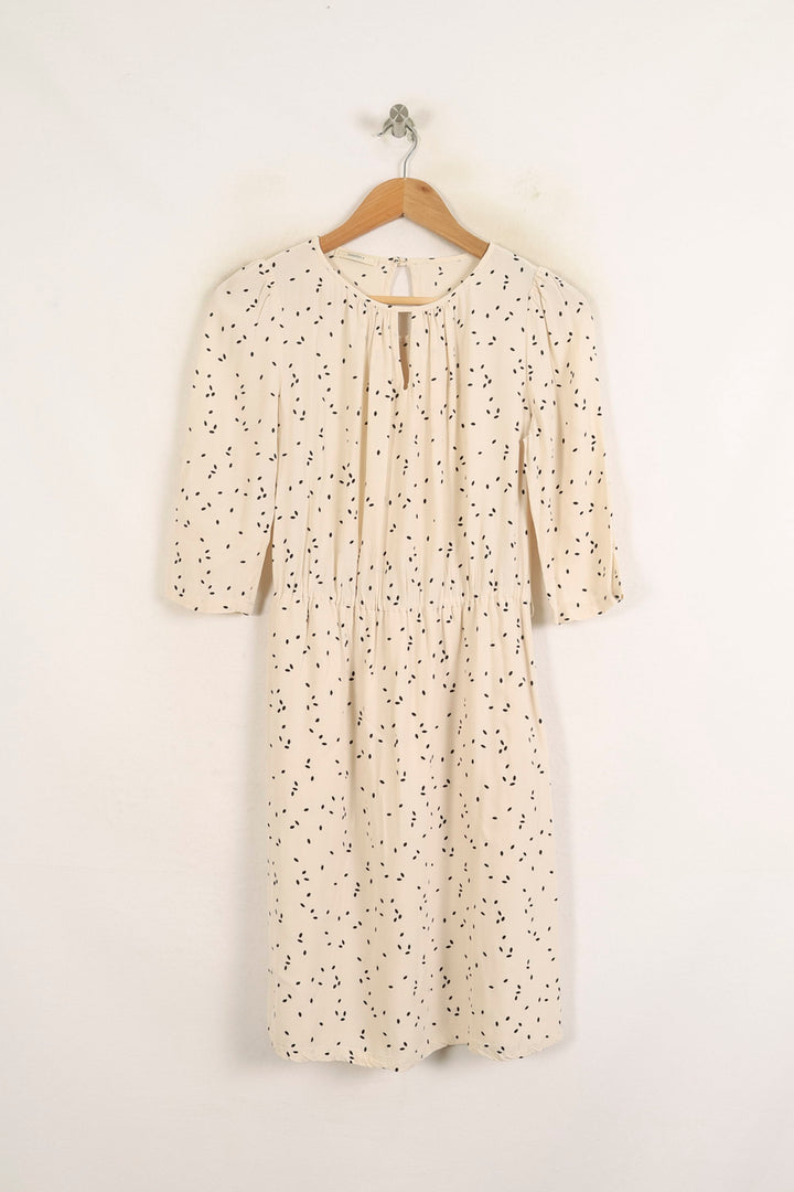 Robe Imprimée Beige - Taille XS/34 de la marque Sessùn | PARAD75872 - Vendu par Paradigme - Image 2