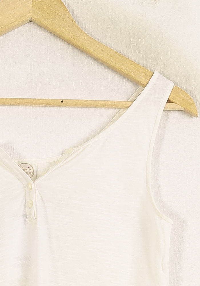 Débardeur Blanc - Taille XS/34 de la marque Des petits hauts | PARAD75875 - Vendu par Paradigme - Image 3