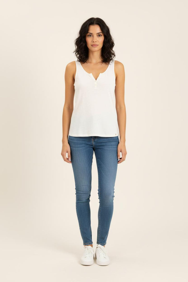 Débardeur Blanc - Taille XS/34 de la marque Des petits hauts | PARAD75875 - Vendu par Paradigme - Image 1