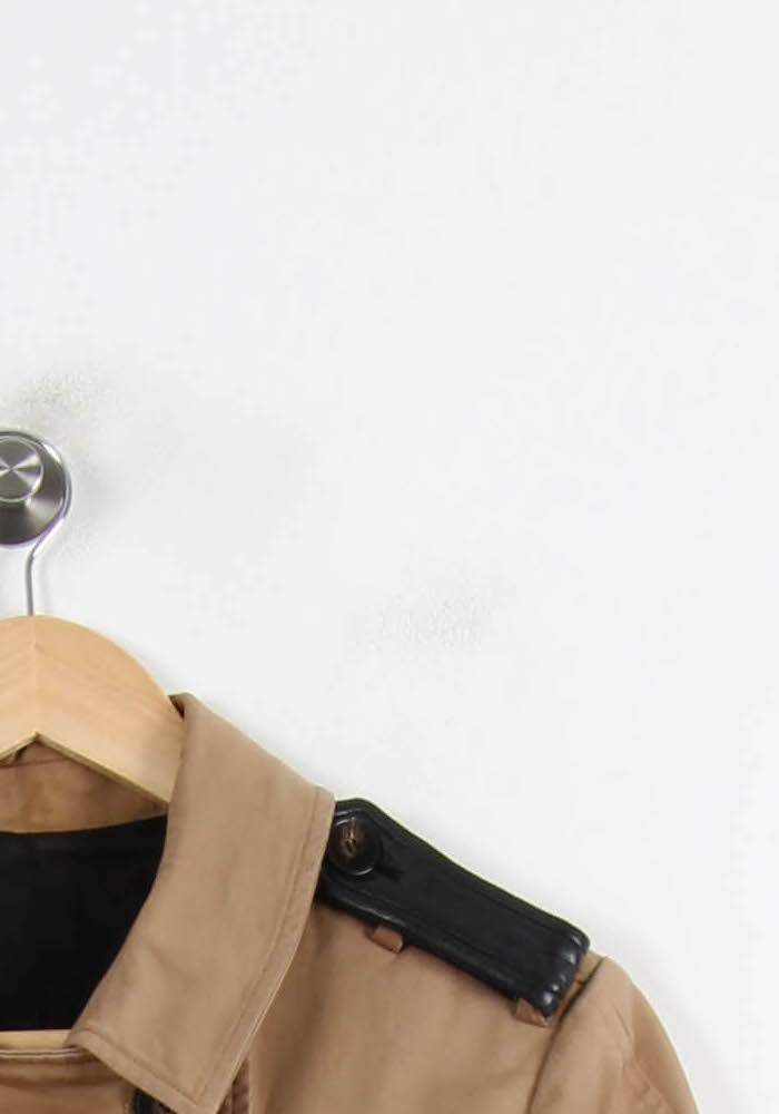 Trench Beige - Taille XS/34 de la marque The Kooples | PARAD75881 - Vendu par Paradigme - Image 3