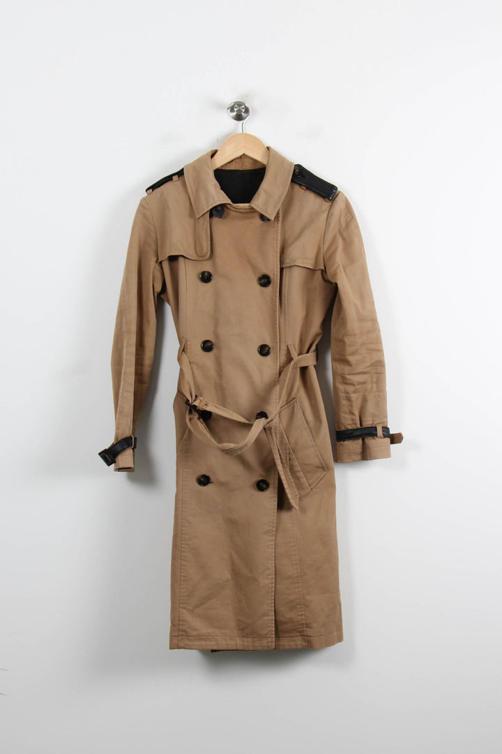 Trench Beige - Taille XS/34 de la marque The Kooples | PARAD75881 - Vendu par Paradigme - Image 2