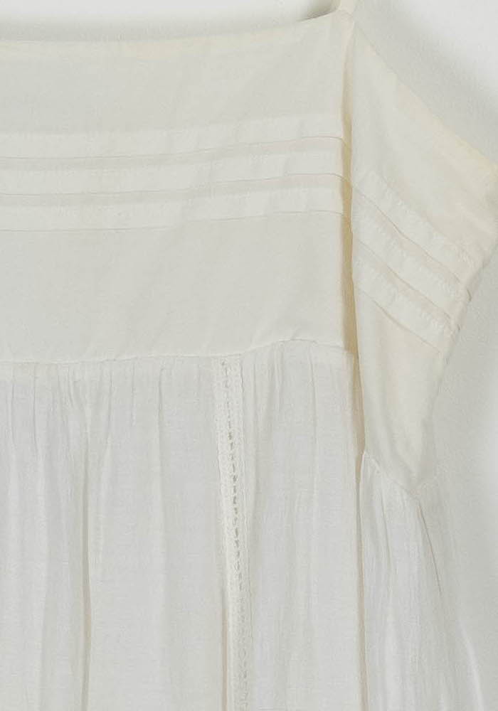 Robe Blanche - Taille L/40 de la marque La Fée Maraboutée | PARAD75896 - Vendu par Paradigme - Image 3