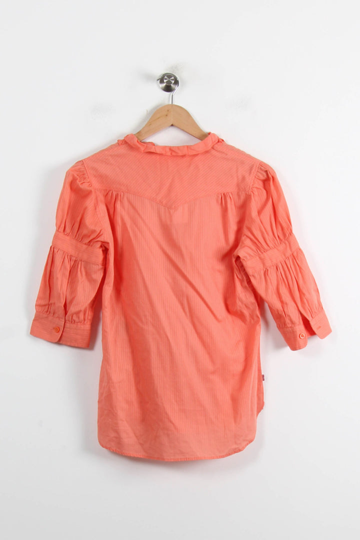 Blouse Orange - Taille M/38 de la marque Levi's | PARAD75900 - Vendu par Paradigme - Image 4