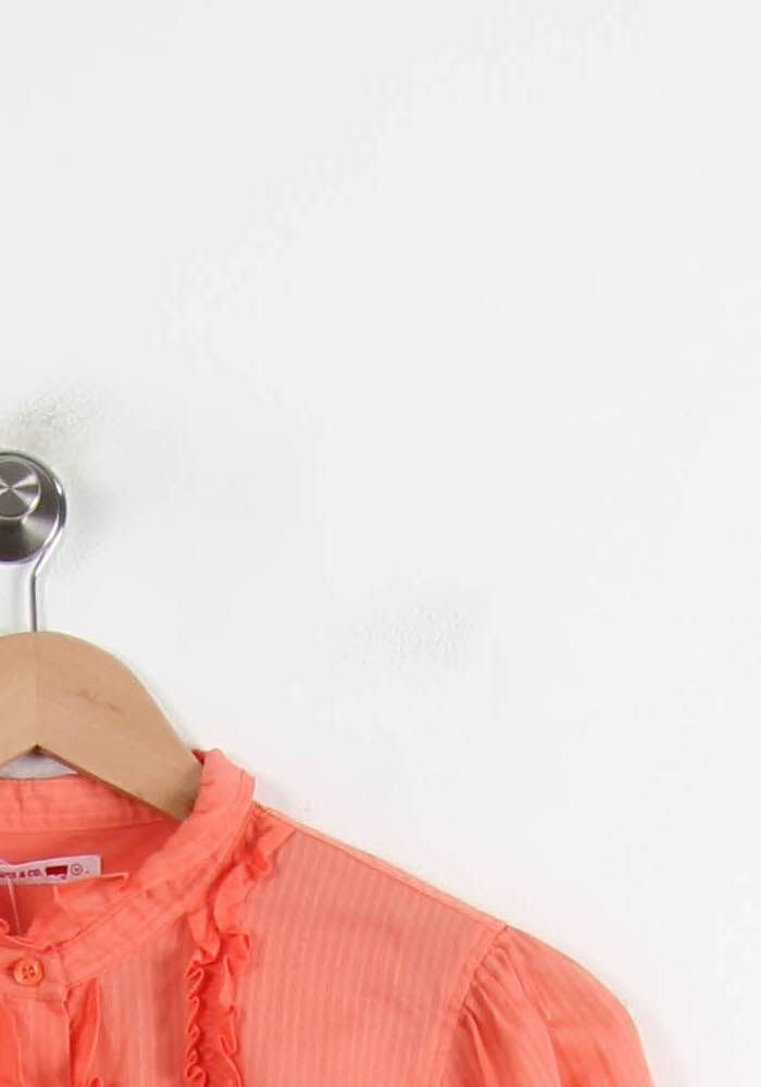 Blouse Orange - Taille M/38 de la marque Levi's | PARAD75900 - Vendu par Paradigme - Image 3