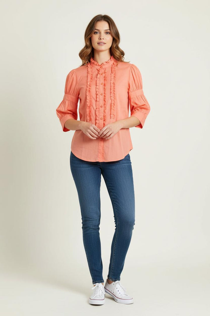 Blouse Orange - Taille M/38 de la marque Levi's | PARAD75900 - Vendu par Paradigme - Image 1