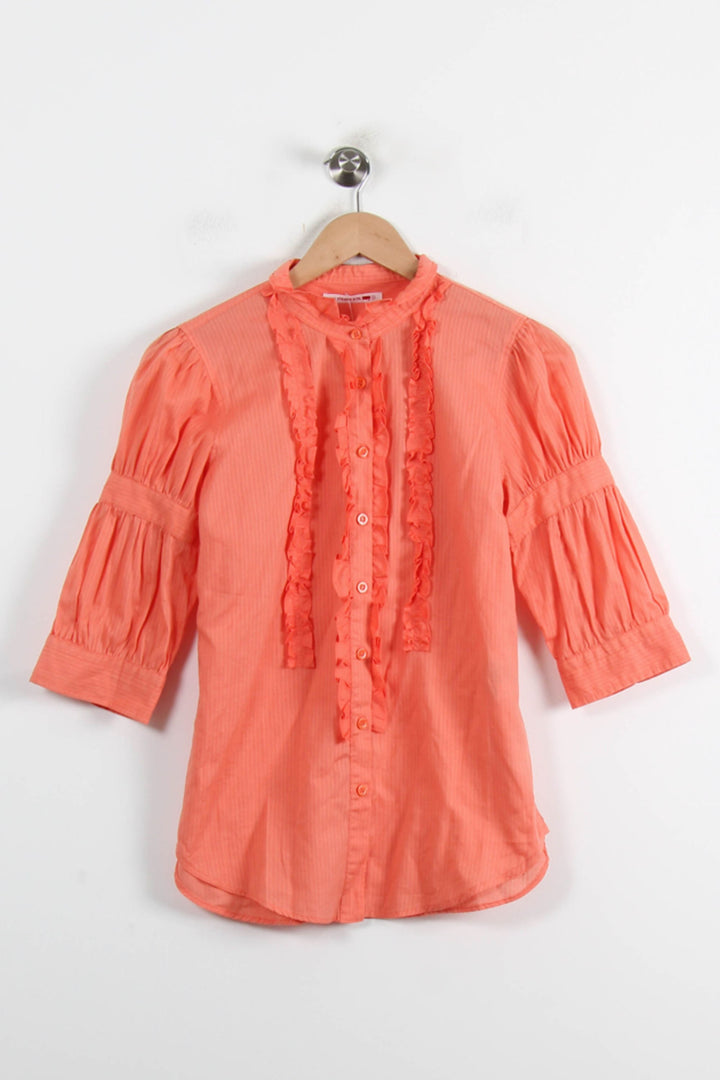 Blouse Orange - Taille M/38 de la marque Levi's | PARAD75900 - Vendu par Paradigme - Image 2