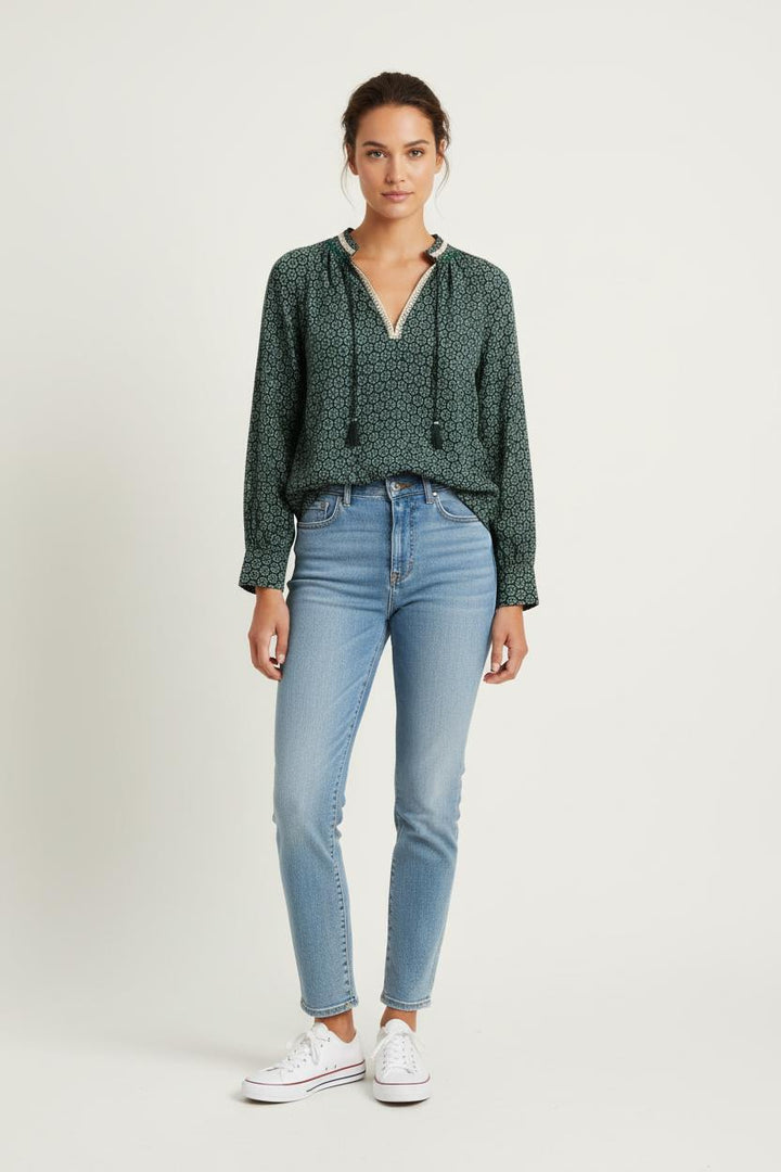 Blouse Verte - Taille S/36 de la marque Vanessa Bruno | PARAD75901 - Vendu par Paradigme - Image 1