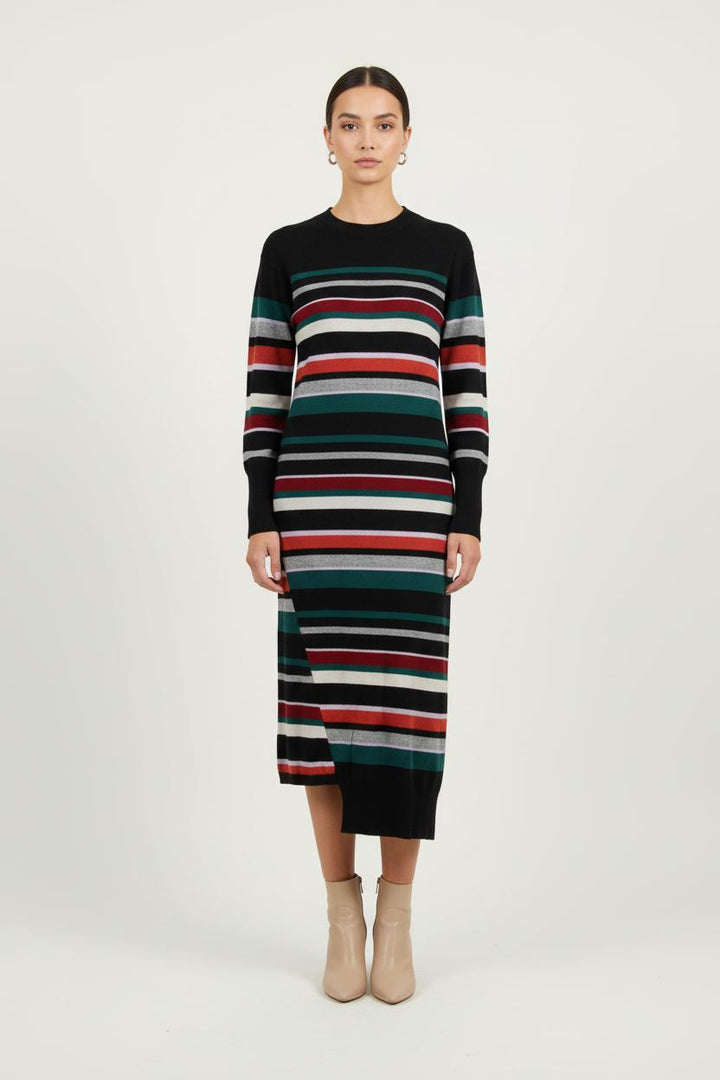 Robe Longue Multicolore - Taille S/36 de la marque Bérénice | PARAD75907 - Vendu par Paradigme - Image 1