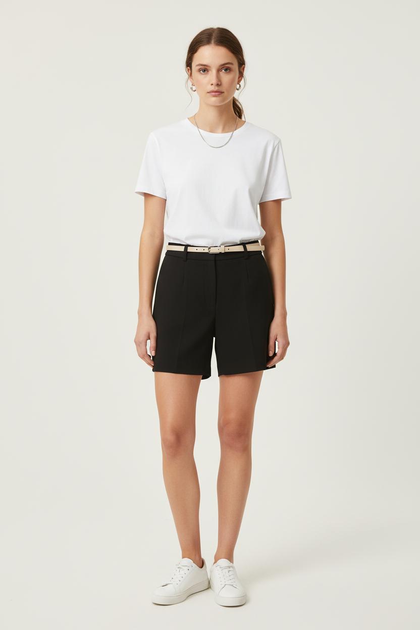 Short Noir - Taille L/40 de la marque Claudie Pierlot | PARAD75916 - Vendu par Paradigme - Image 1