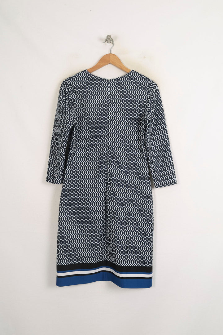 Robe Droite Bleue - Taille S/36 de la marque Maison 123 | PARAD75925 - Vendu par Paradigme - Image 4
