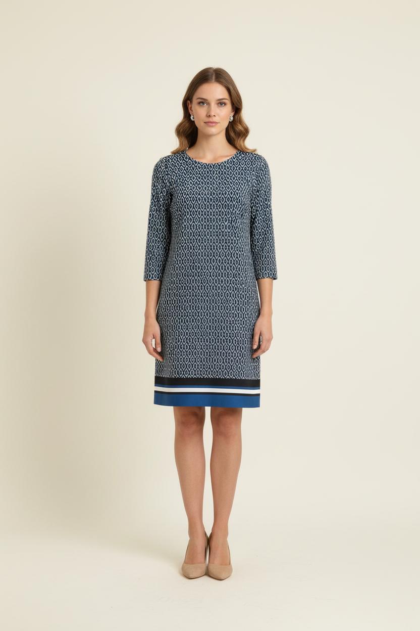 Robe Droite Bleue - Taille S/36 de la marque Maison 123 | PARAD75925 - Vendu par Paradigme - Image 1
