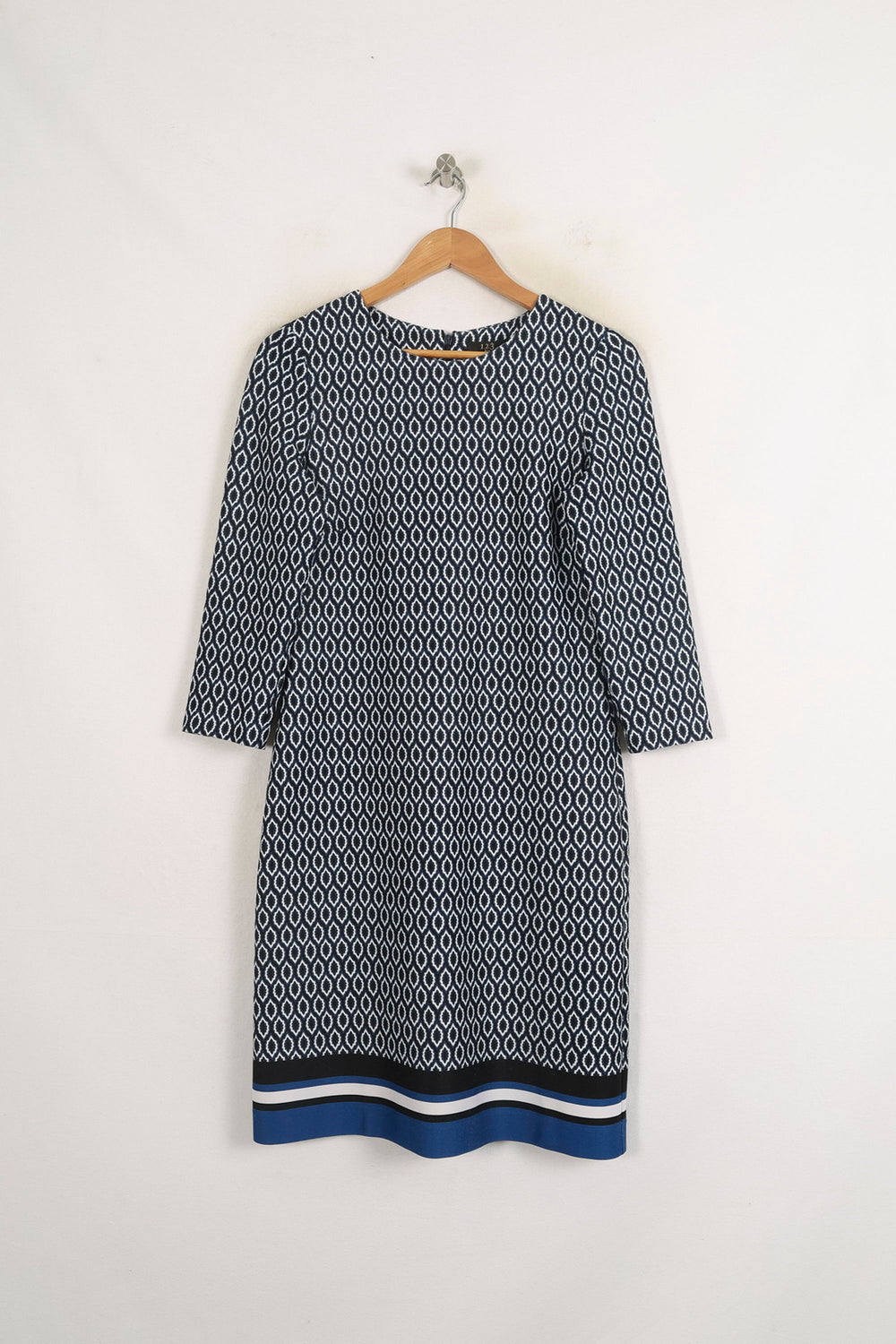 Robe Droite Bleue - Taille S/36 de la marque Maison 123 | PARAD75925 - Vendu par Paradigme - Image 2