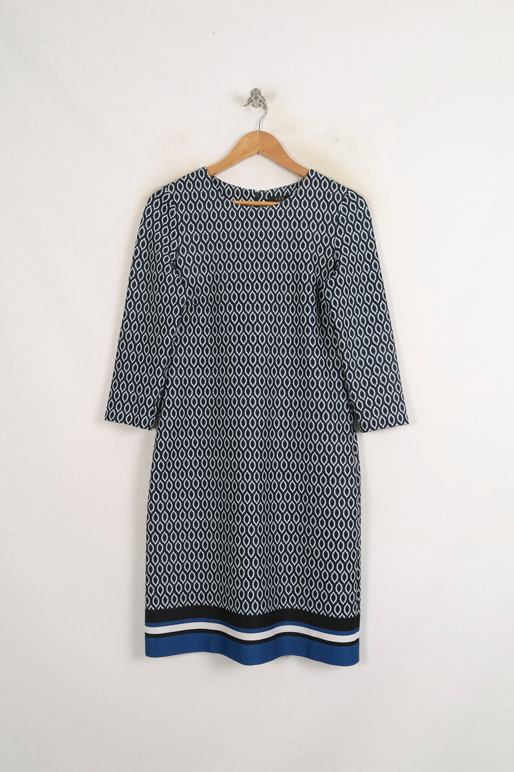 Robe Droite Bleue - Taille S/36 de la marque Maison 123 | PARAD75925 - Vendu par Paradigme - Image 2