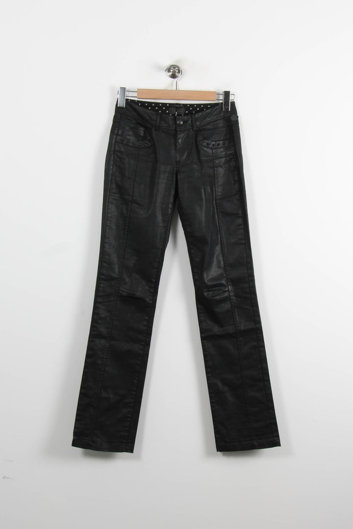 Pantalon Noir - Taille S/36 de la marque IKKS | PARAD75926 - Vendu par Paradigme - Image 2