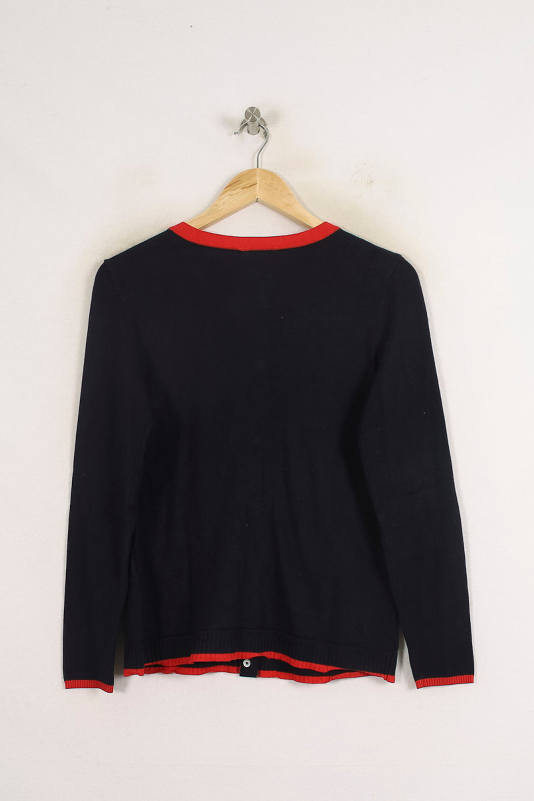 Cardigan Bleu et Rouge - Taille S/36 de la marque Maison 123 | PARAD75931 - Vendu par Paradigme - Image 4