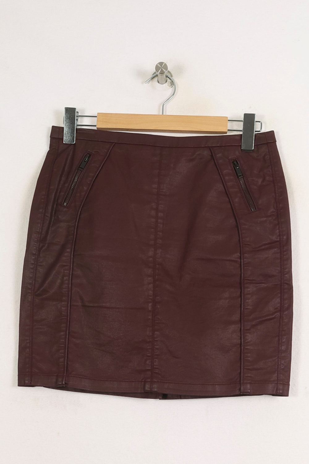 Jupe Courte Violette - Taille M/38 de la marque IKKS | PARAD75942 - Vendu par Paradigme - Image 2