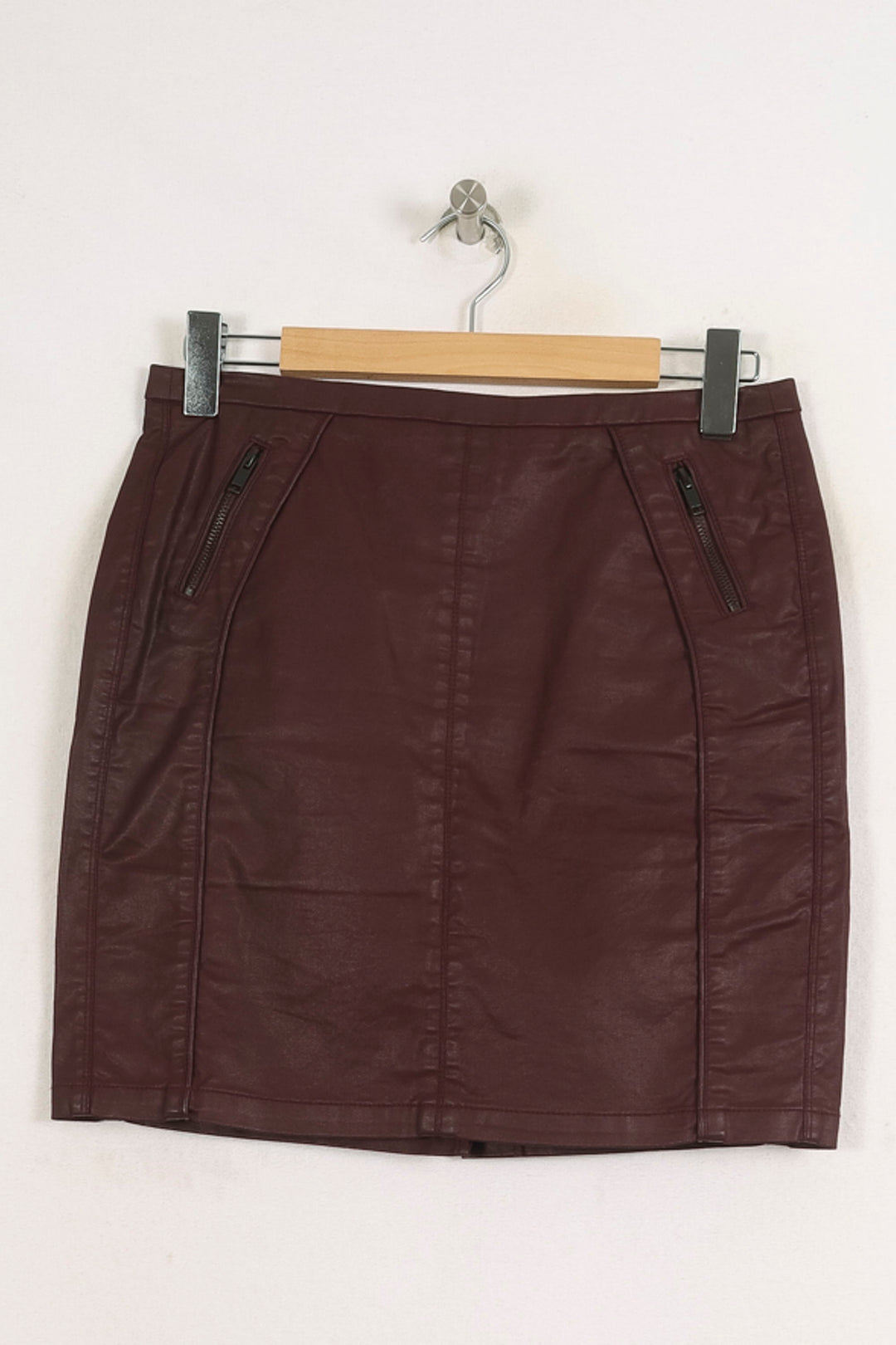 Jupe Courte Violette - Taille M/38 de la marque IKKS | PARAD75942 - Vendu par Paradigme - Image 2
