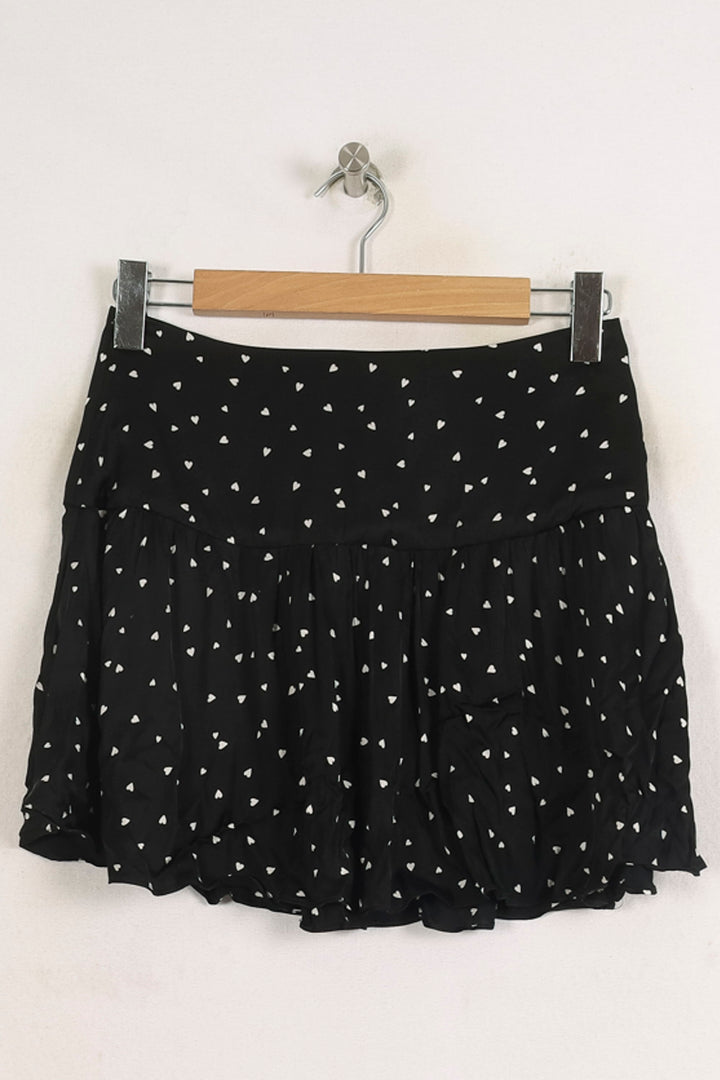 Jupe Courte Noire et Blanche - Taille M/38 de la marque The Kooples | PARAD75950 - Vendu par Paradigme - Image 2