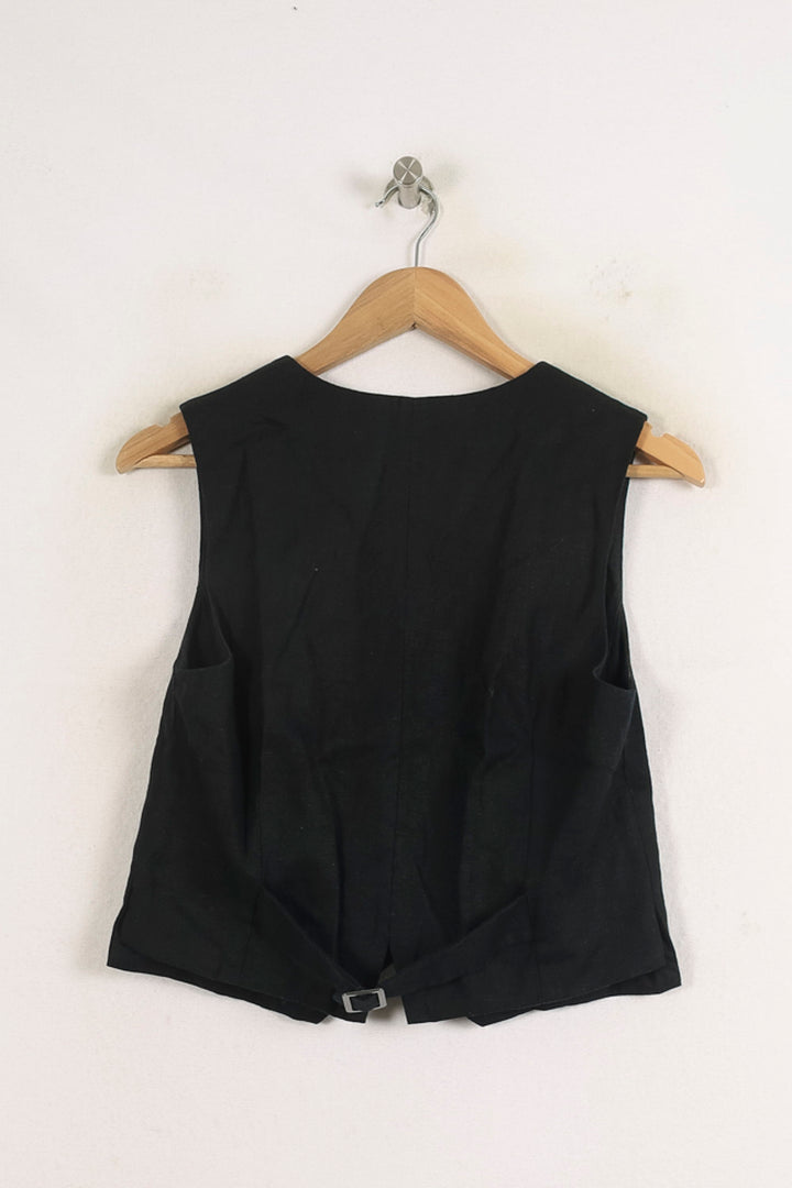 Gilet Noir - Taille XS/34 de la marque Comptoir des Cotonniers | PARAD75954 - Vendu par Paradigme - Image 4