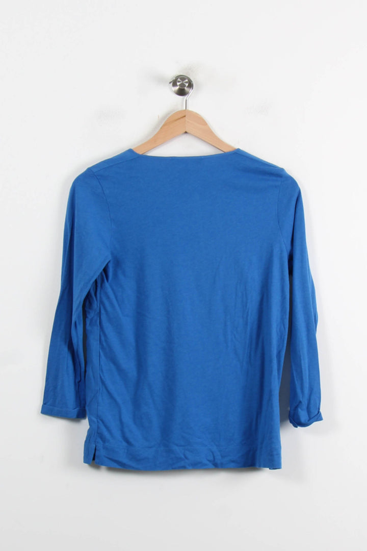 Blouse Bleue - Taille S/36 de la marque Gerard Darel | PARAD75972 - Vendu par Paradigme - Image 4