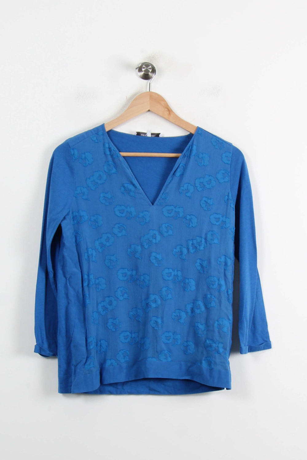 Blouse Bleue - Taille S/36 de la marque Gerard Darel | PARAD75972 - Vendu par Paradigme - Image 2