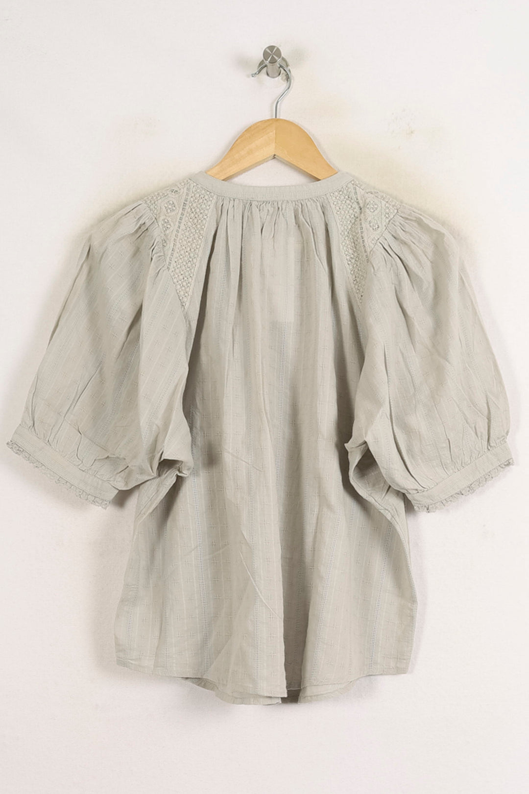 Blouse Grise - Taille M/38 de la marque Sessùn | PARAD75974 - Vendu par Paradigme - Image 4