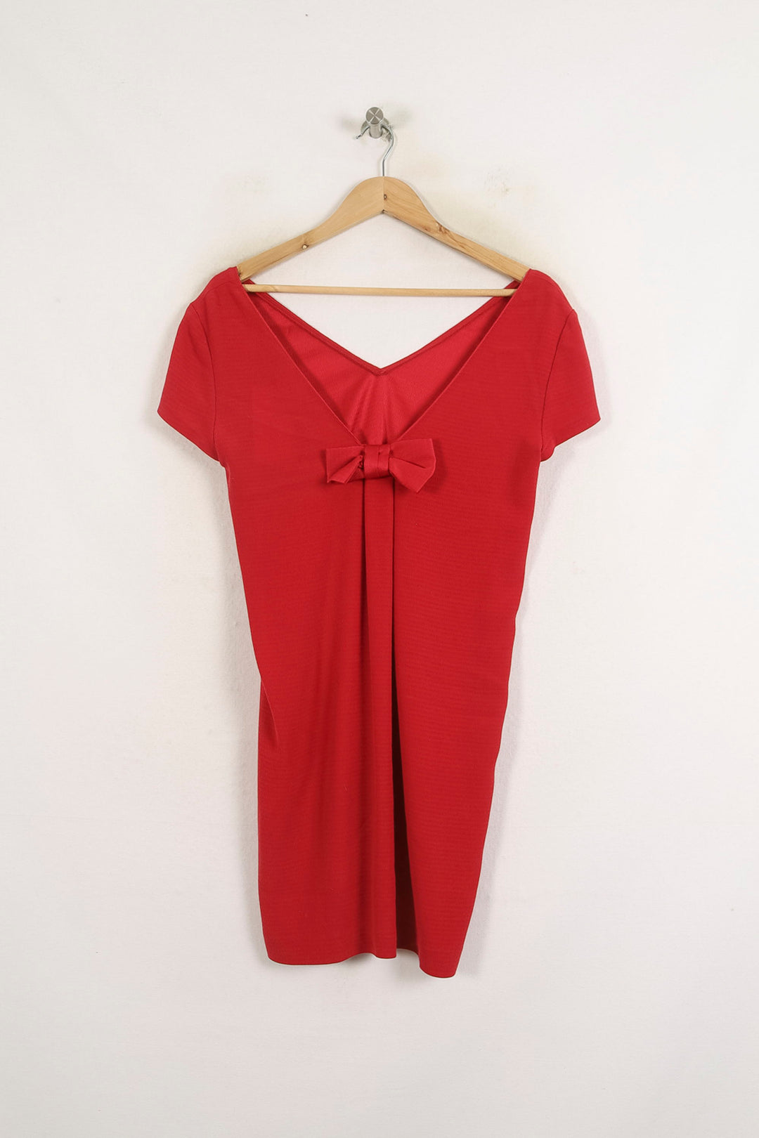 Robe Droite Rouge - Taille S/36 de la marque Pablo | PARAD75979 - Vendu par Paradigme - Image 4