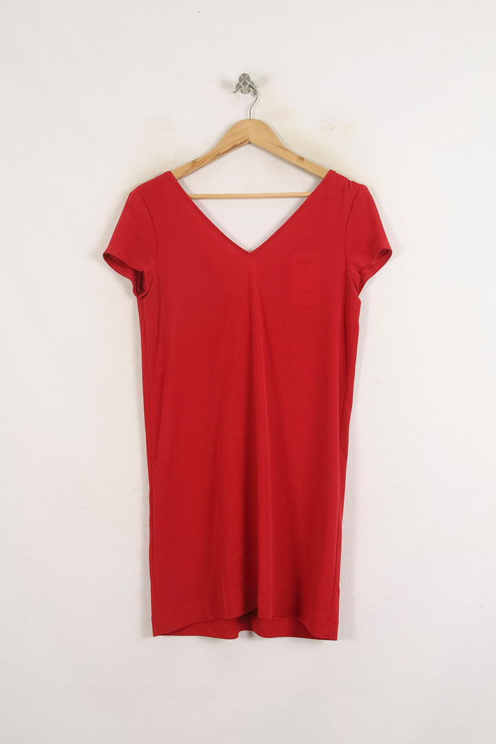 Robe Droite Rouge - Taille S/36 de la marque Pablo | PARAD75979 - Vendu par Paradigme - Image 2