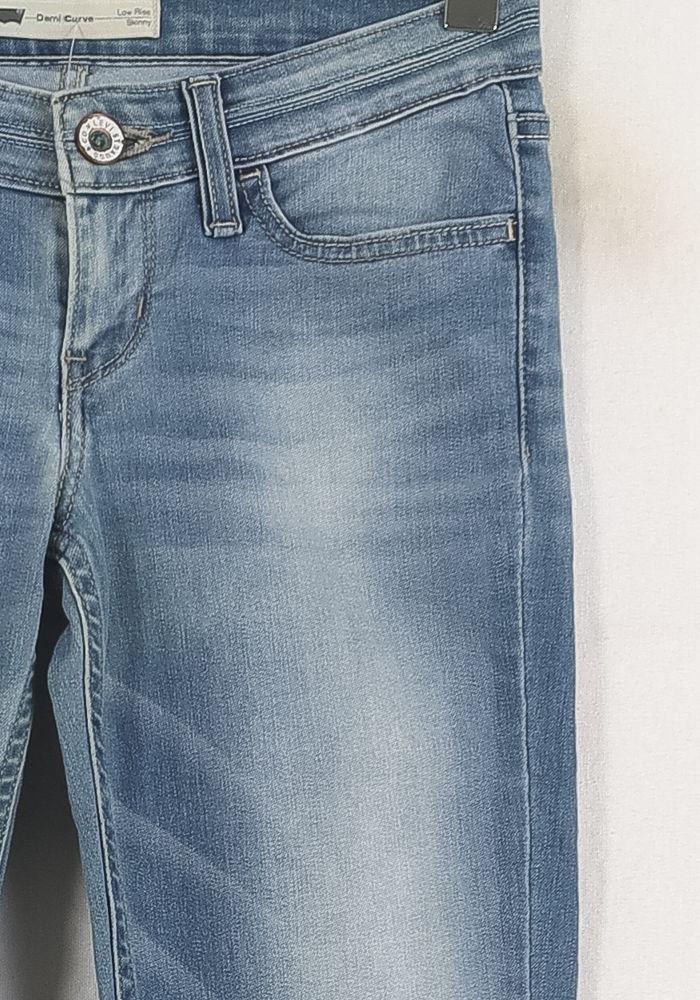 Jean Skinny Bleu - Taille XS/34 de la marque Levi's | PARAD75981 - Vendu par Paradigme - Image 3
