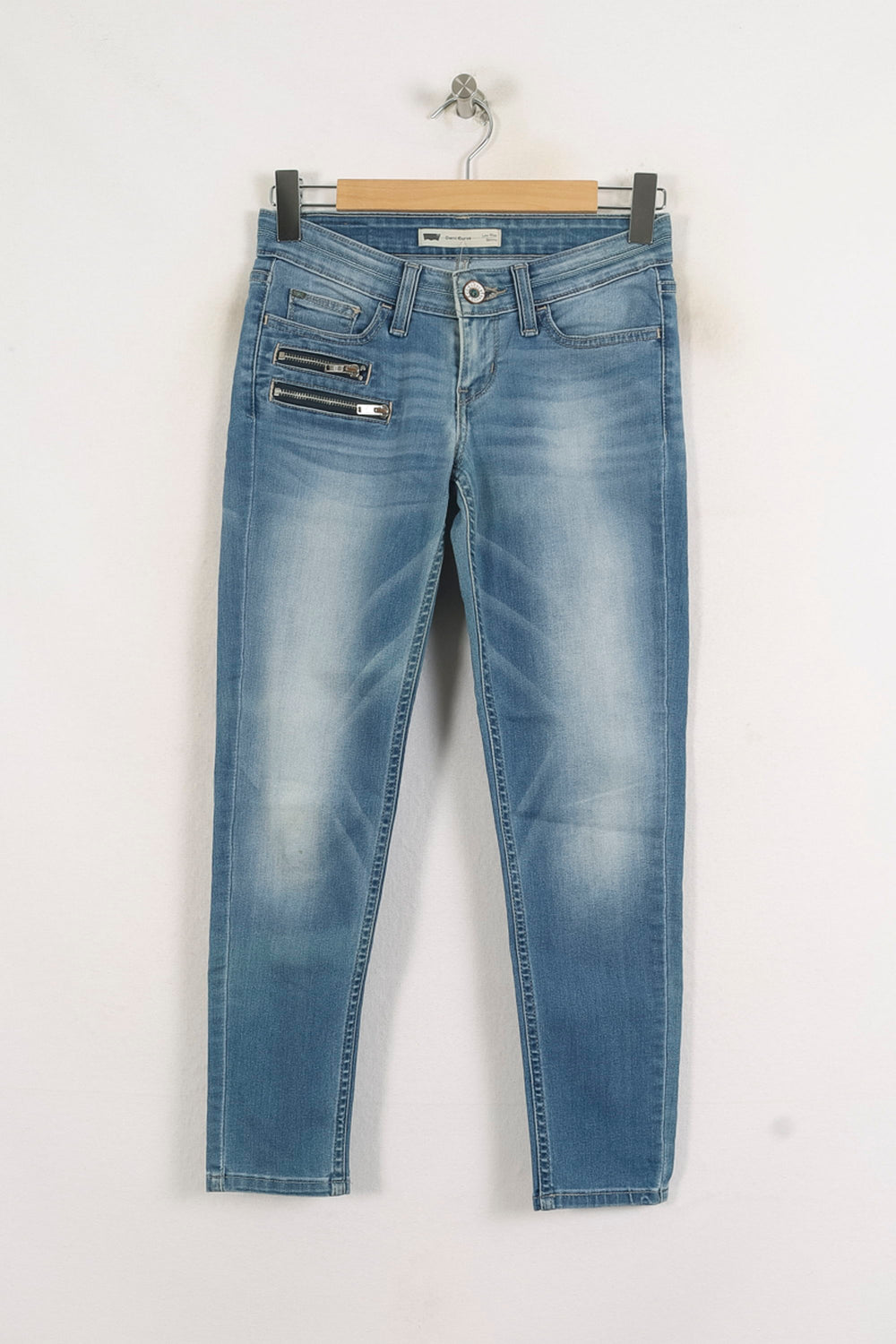 Jean Skinny Bleu - Taille XS/34 de la marque Levi's | PARAD75981 - Vendu par Paradigme - Image 2