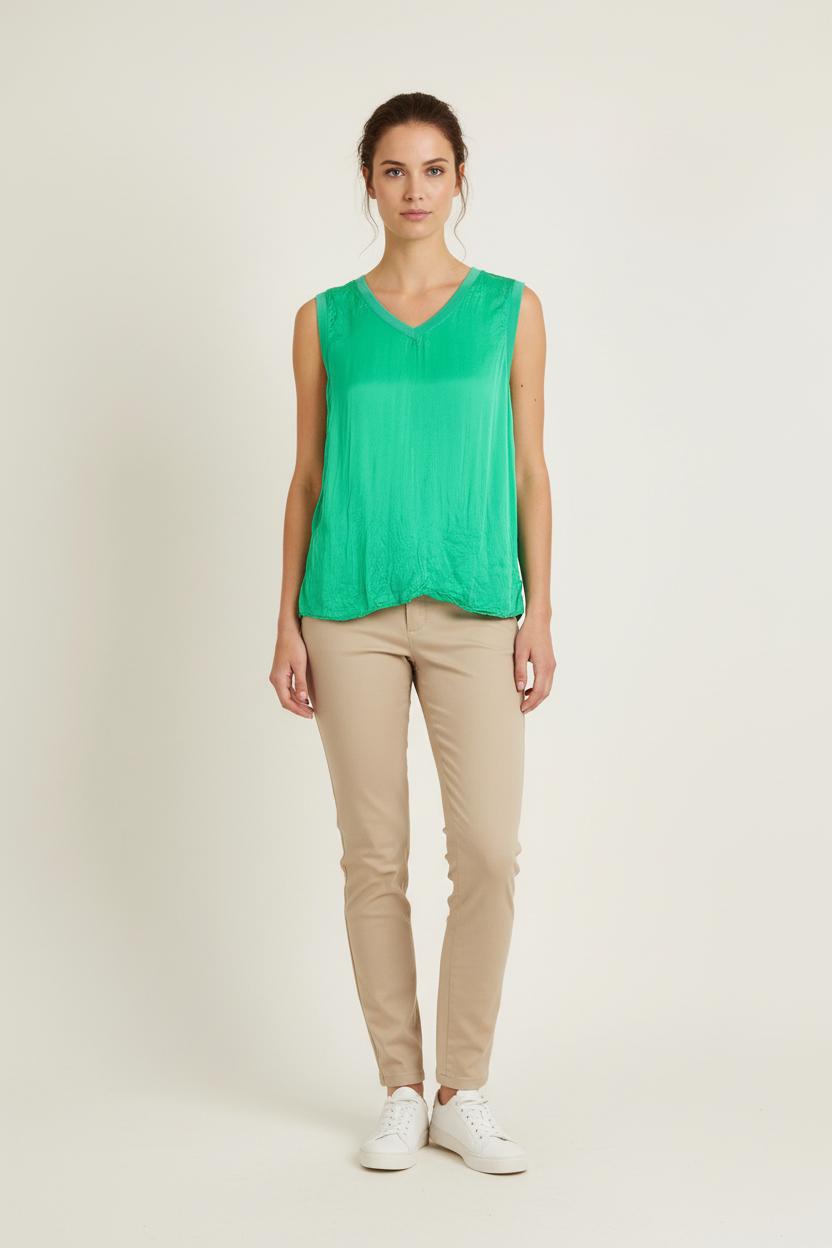 Débardeur Vert - Taille M/38 de la marque Liu Jo | PARAD75984 - Vendu par Paradigme - Image 1