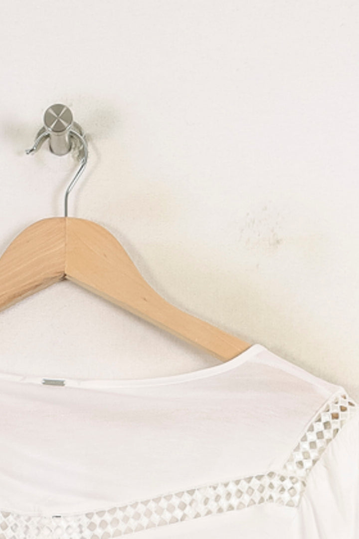 Tee-shirt Blanc - Taille XL/42 de la marque IKKS | PARAD75991 - Vendu par Paradigme - Image 4