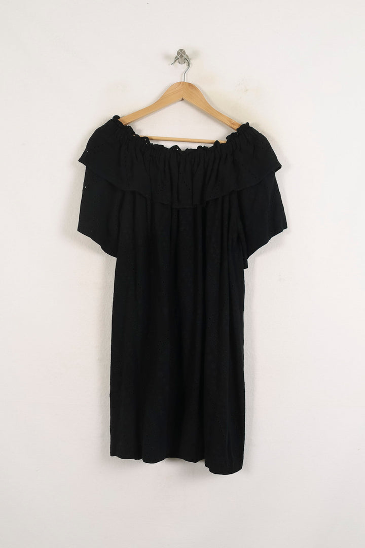 Robe Courte Noire - Taille XL/42 de la marque IKKS | PARAD75992 - Vendu par Paradigme - Image 4