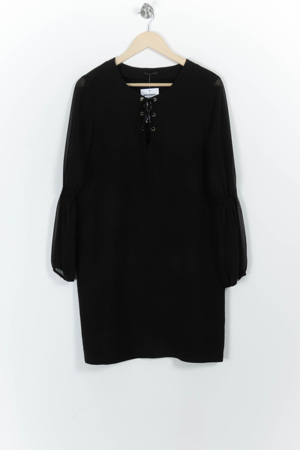 Robe Courte Noire - Taille XL/42 de la marque IKKS | PARAD75993 - Vendu par Paradigme - Image 2