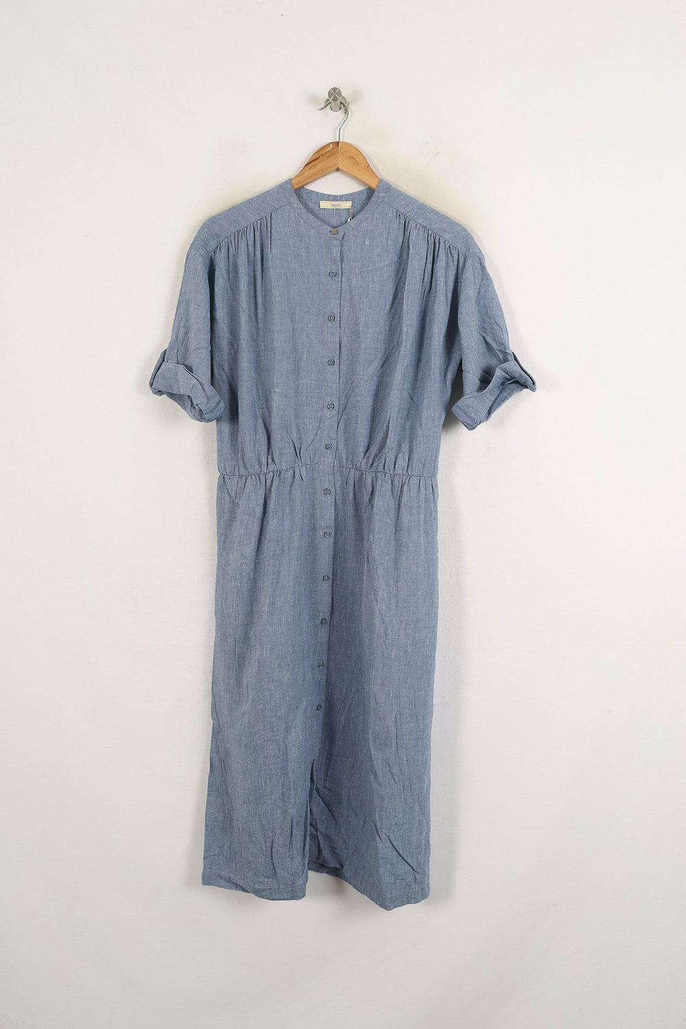 Robe Chemise Bleue - Taille L/40 de la marque Sessùn | PARAD75996 - Vendu par Paradigme - Image 2