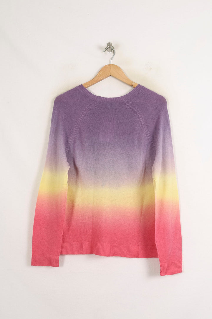 Pull Violet et Jaune - Taille M/38 de la marque Bérénice | PARAD75999 - Vendu par Paradigme - Image 4