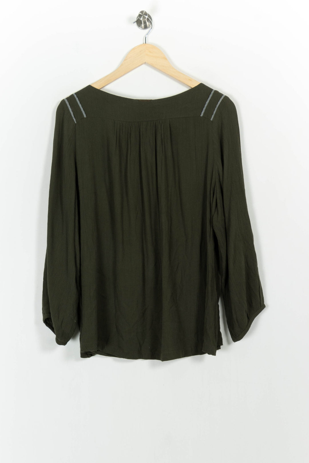Blouse Verte - Taille L/40 de la marque One Step | PARAD76002 - Vendu par Paradigme - Image 4