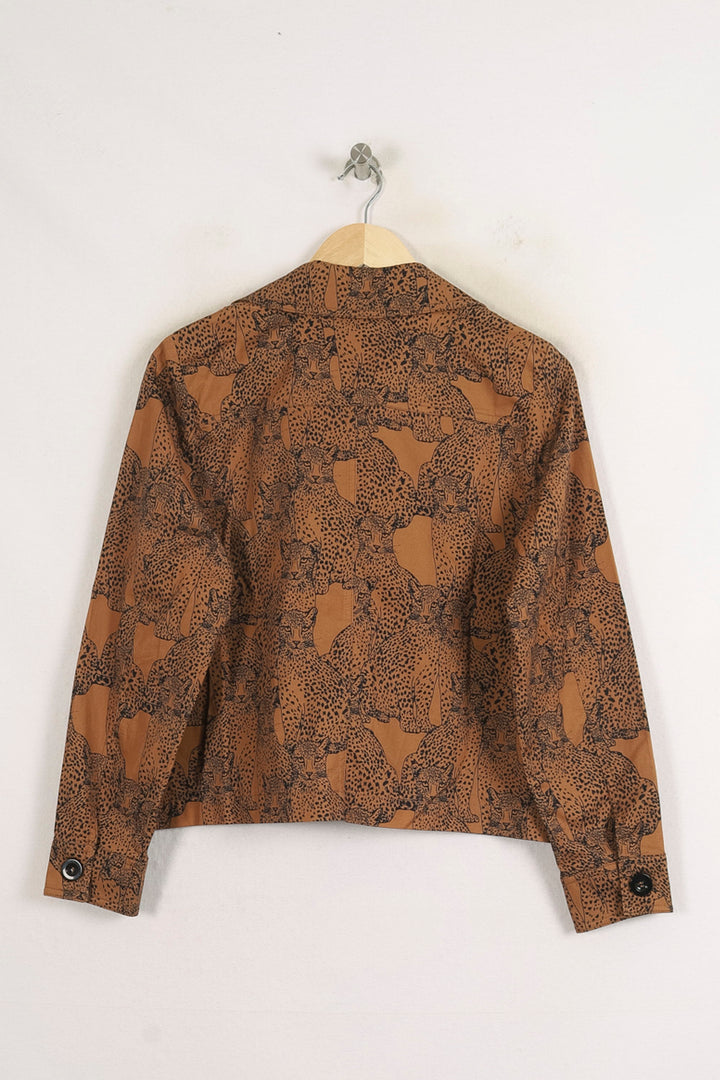 Veste Marron - Taille L/40 de la marque La Fée Maraboutée | PARAD76004 - Vendu par Paradigme - Image 4