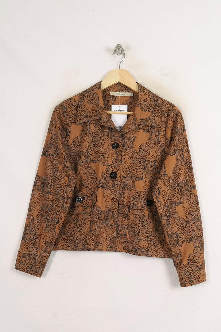 Veste Marron - Taille L/40 de la marque La Fée Maraboutée | PARAD76004 - Vendu par Paradigme - Image 2