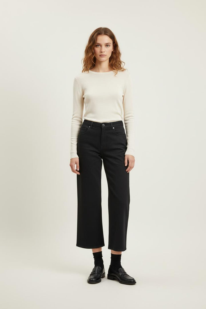 Pantalon Large Noir - Taille L/40 de la marque Louise Misha | PARAD76007 - Vendu par Paradigme - Image 1
