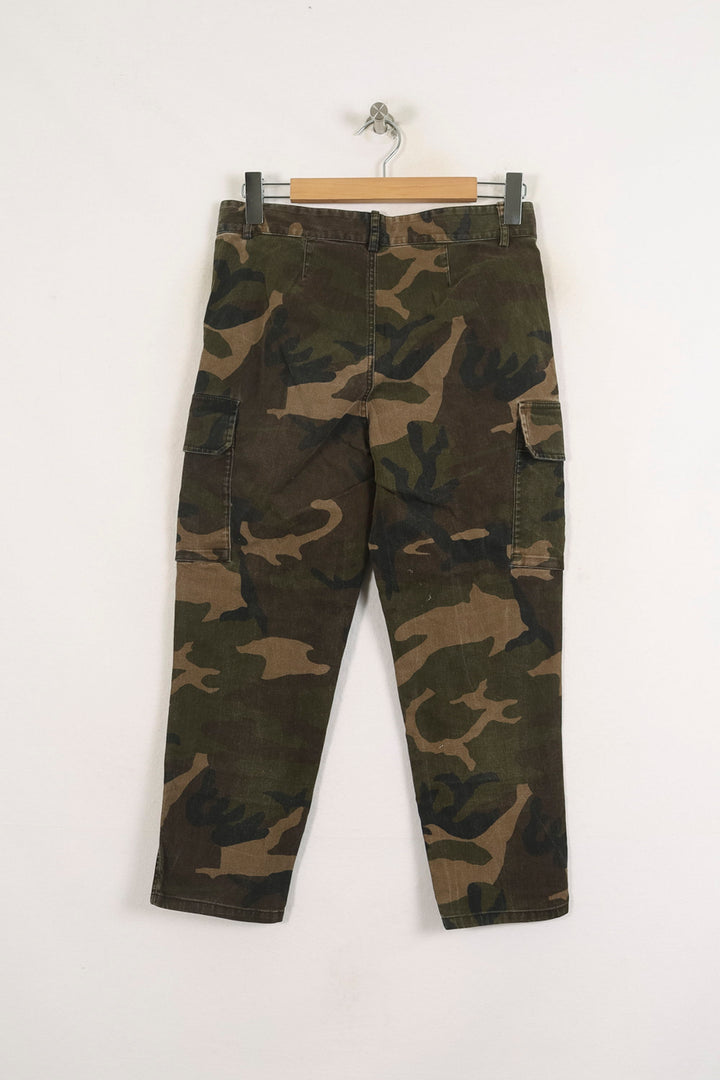 Pantalon Cargo Camouflé Multicolore - Taille L/40 de la marque Maje | PARAD76010 - Vendu par Paradigme - Image 4
