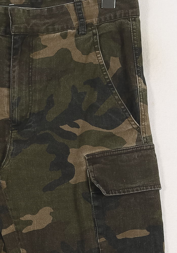 Pantalon Cargo Camouflé Multicolore - Taille L/40 de la marque Maje | PARAD76010 - Vendu par Paradigme - Image 3