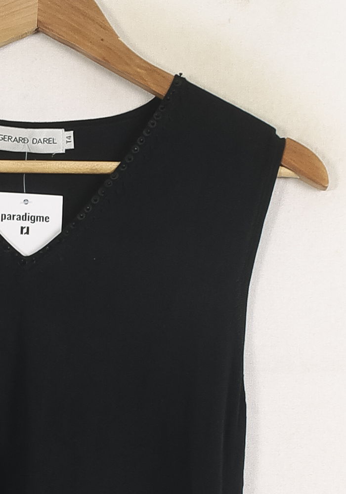 Débardeur Noir - Taille L/40 de la marque Gerard Darel | PARAD76011 - Vendu par Paradigme - Image 3