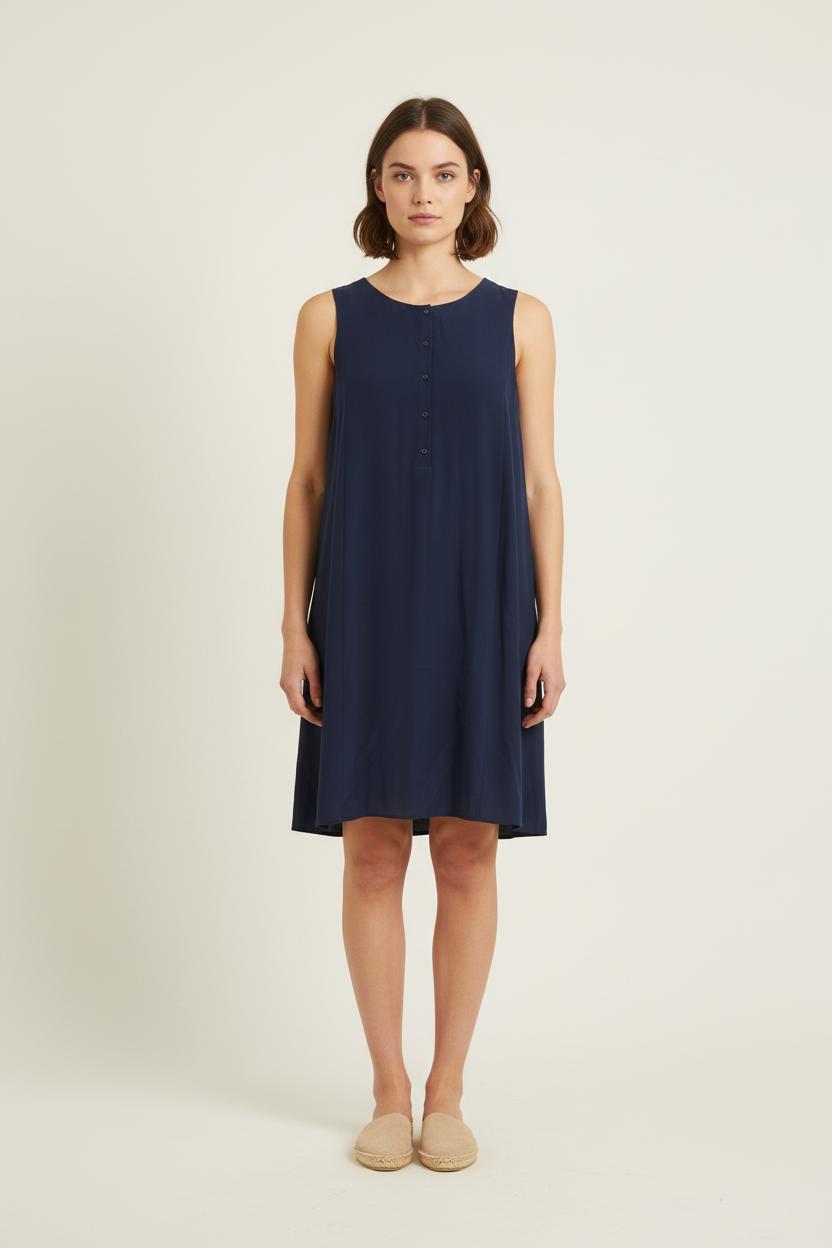 Robe Sans Manches Bleue - Taille M/38 de la marque Comptoir des Cotonniers | PARAD76028 - Vendu par Paradigme - Image 1