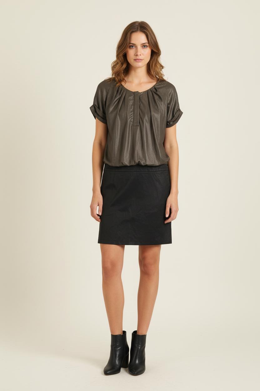 Jupe Noire - Taille M/38 de la marque IKKS | PARAD76029 - Vendu par Paradigme - Image 1