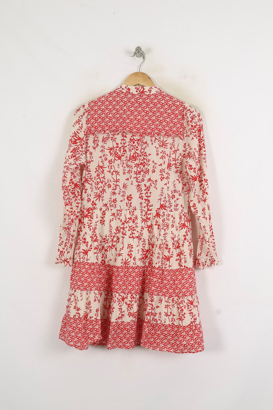 Robe Midi Rouge et Blanche - Taille XS/34 de la marque Bérénice | PARAD76032 - Vendu par Paradigme - Image 4