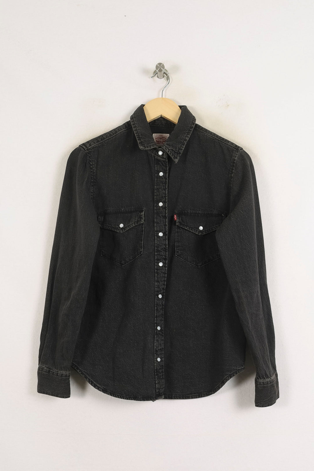Chemise Noire - Taille S/36 de la marque Levi's | PARAD76050 - Vendu par Paradigme - Image 2